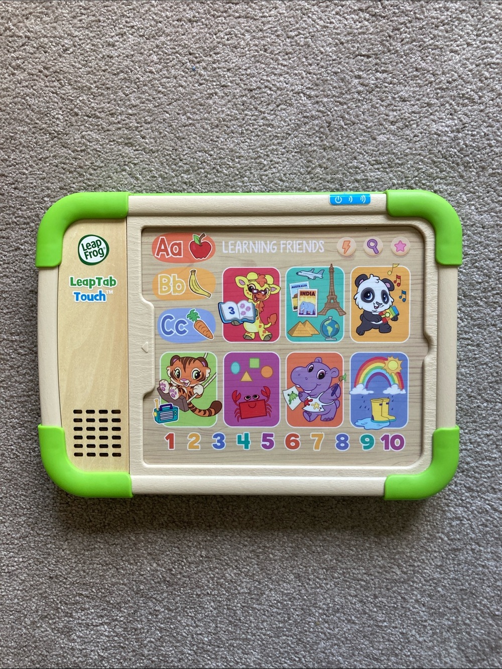 LeapTab Touch Kids Learning Tablet - Green